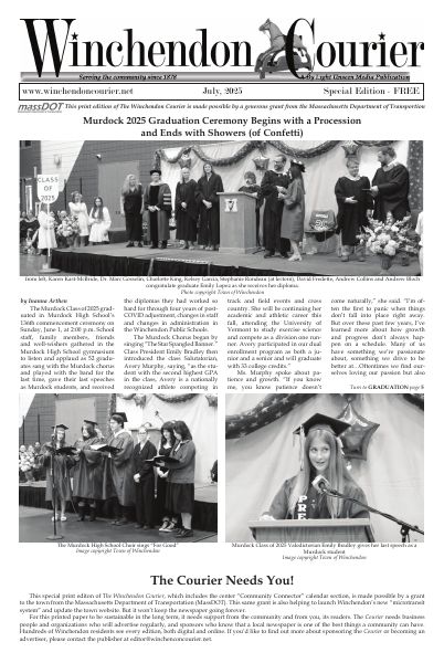 The front page, July 2025